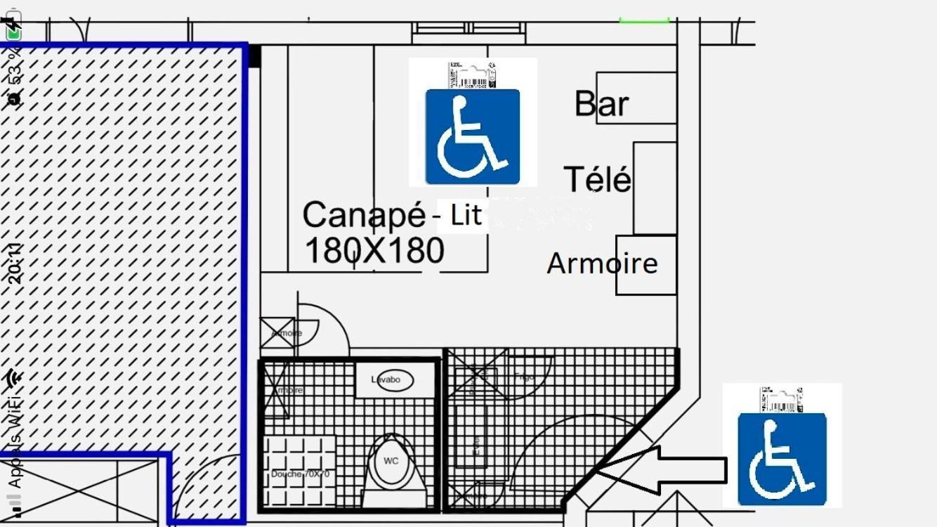Studio "Maryline" Sejours Parisiens Abordables - Rez De Chaussee Sur Beau Patio Ombrage- Accessible Handcaps - Grand Canape-Lit Clic Clac 2 Places - Cuisine Equipee - Salle De Bains - 5 Minutes Du Metro Brochant Ligne 13,Bus 74 Et 31 エクステリア 写真